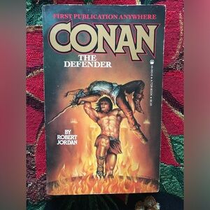 Conan the Defender by Robert Jordan 1982 First Edition Tor Books Paperback